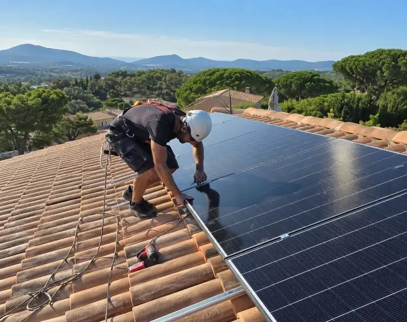 Installateur panneaux solaires Péaule — pose photovoltaïque sur toiture